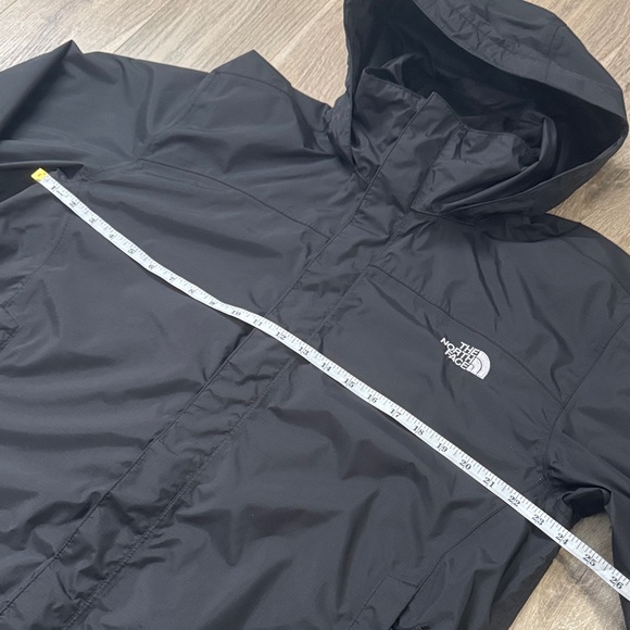 The North Face Men's Black Raincoat HyVent Jacket Size L - Picture 3 of 11